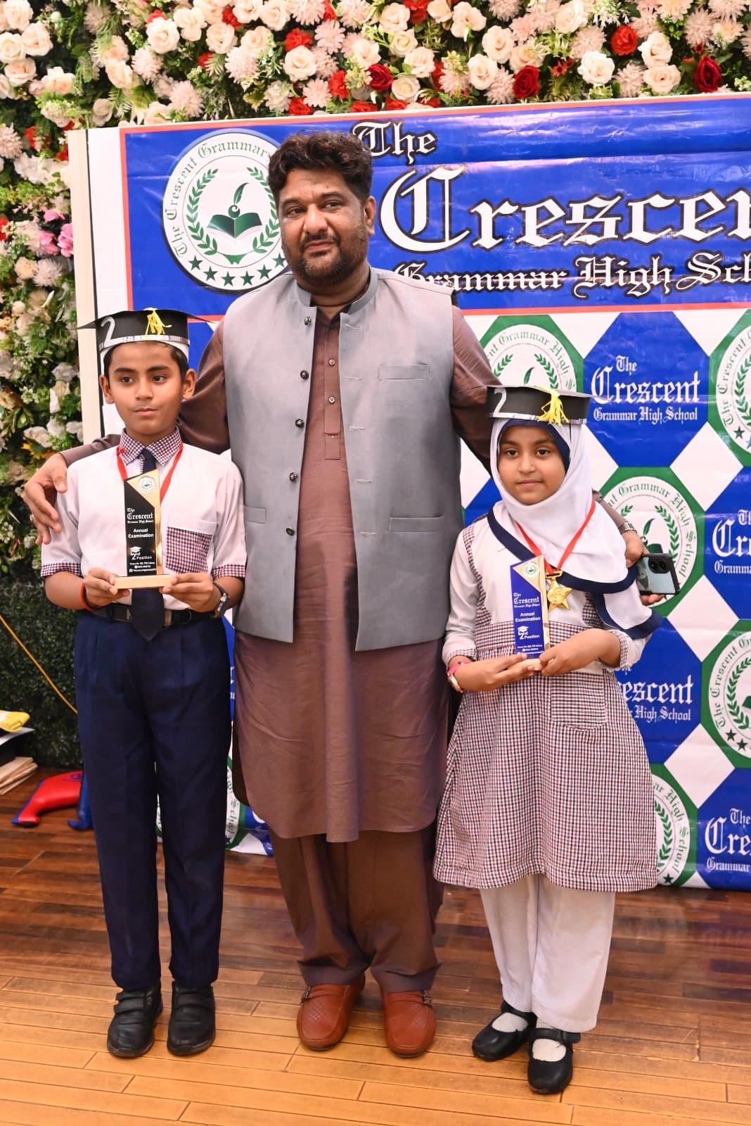 Sir Ali, Head of School, at The Crescent Grammar High School