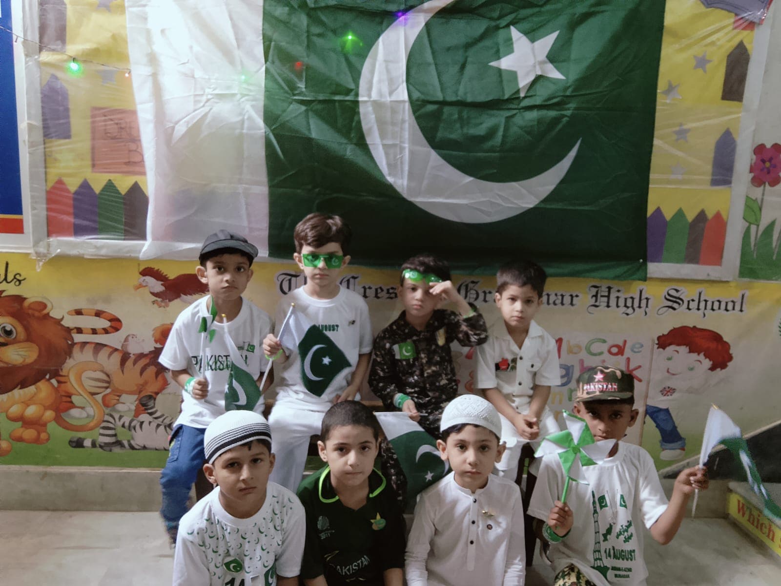 Independence Day group celebration