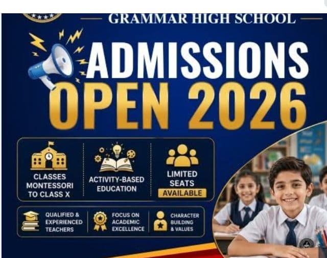 Admissions Open 2026